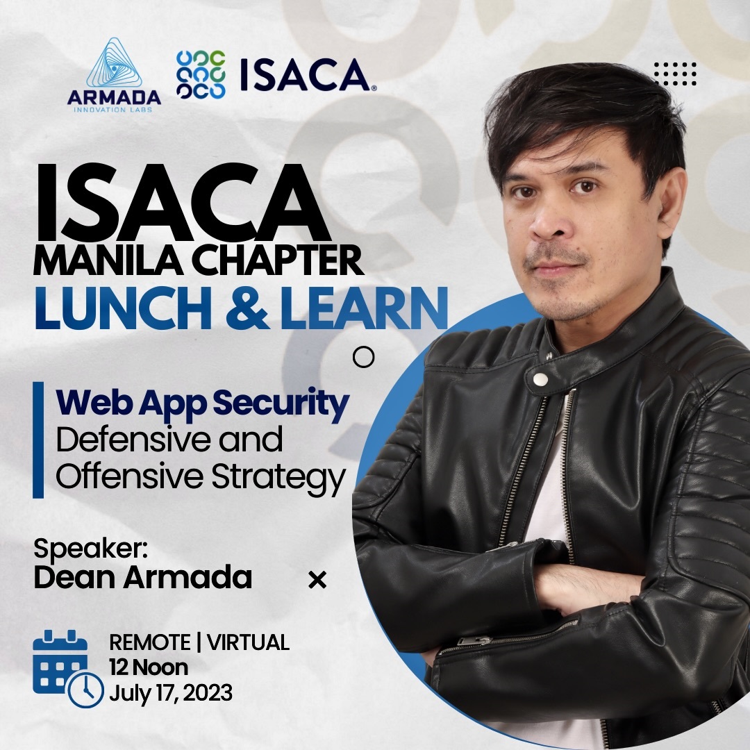 ISACA Manila Chapter: Lunch and Learn
